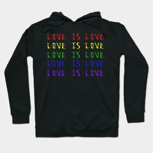 Love is Love Gay Pride Hoodie